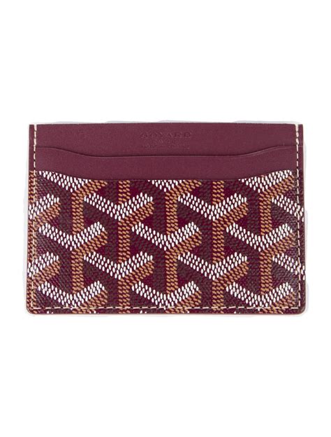 goyard sulpice card holder|goyard card holder price.